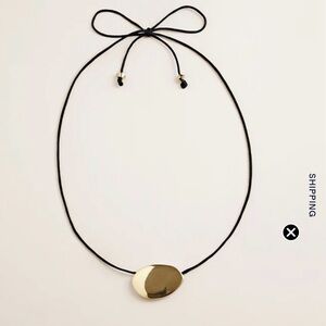 Parker Thatch Pebble Necklace